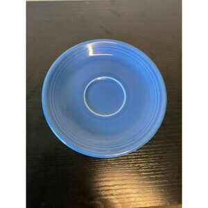 Vintage Fiesta Blue Saucer Plate 1950s Original Homer Laughlin China